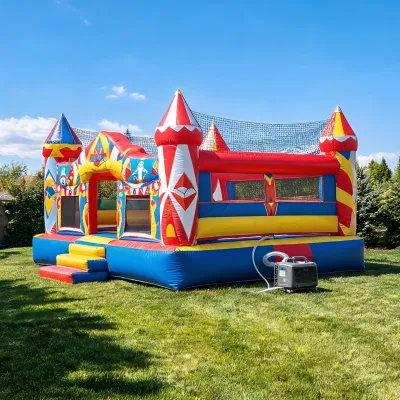 bounce house blower pick up today