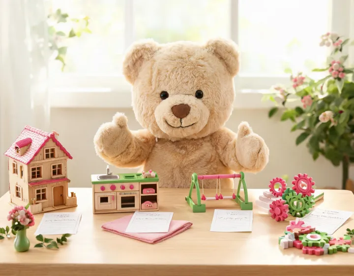 Kidkraft play advisor reviewing dollhouse and play kitchen options
